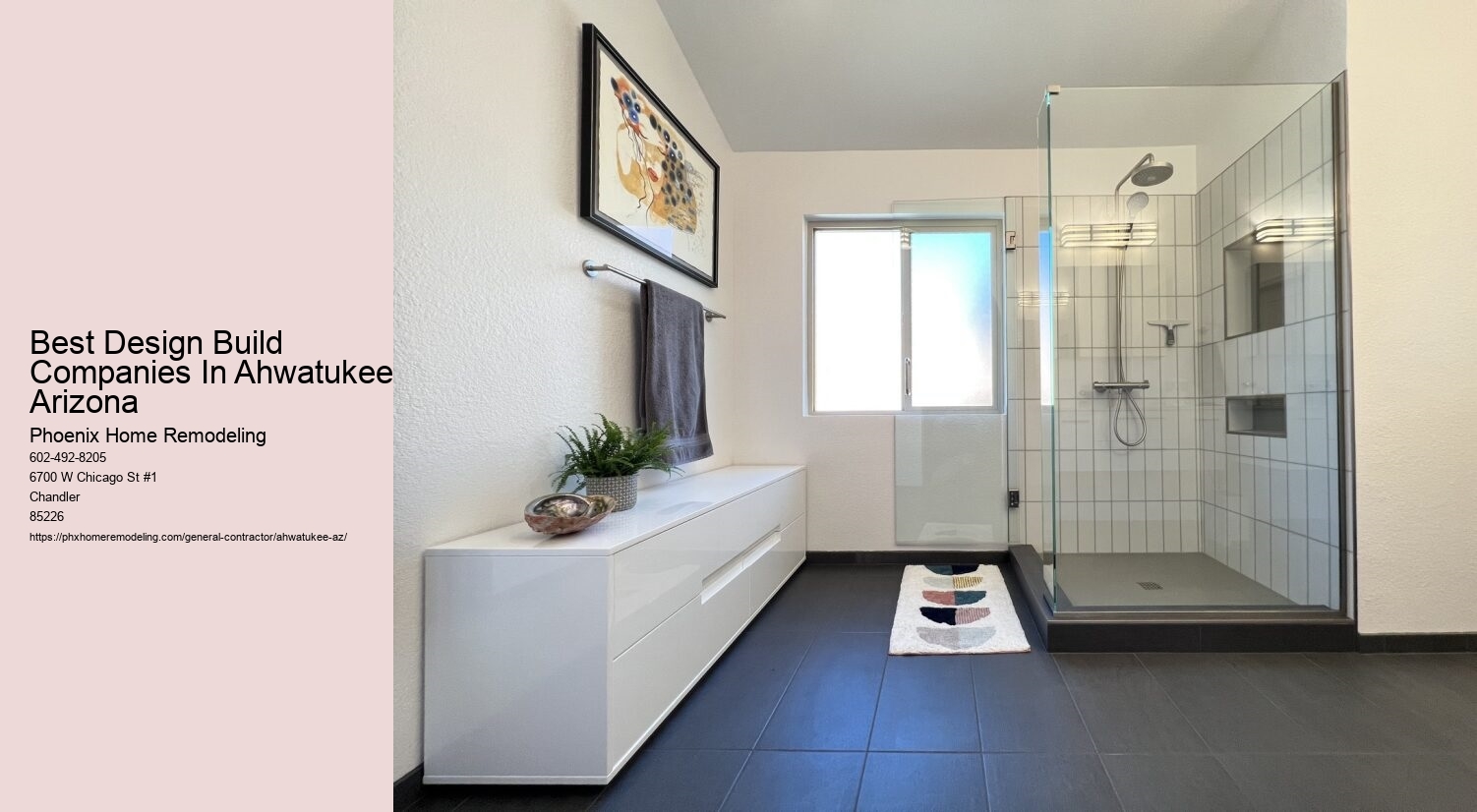 Best Design Build Companies In Ahwatukee Arizona