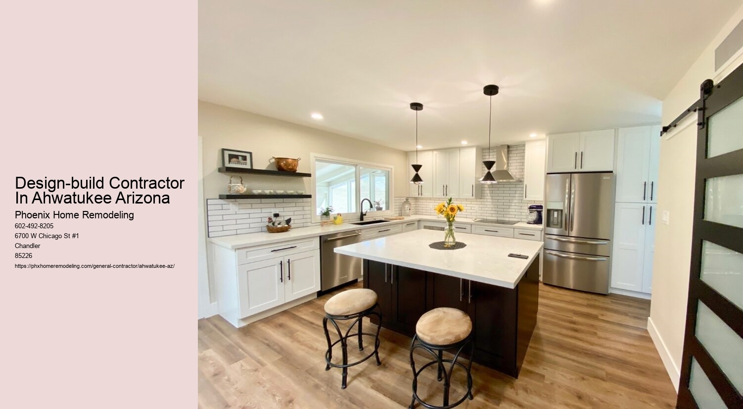 Design-build Contractor In Ahwatukee Arizona