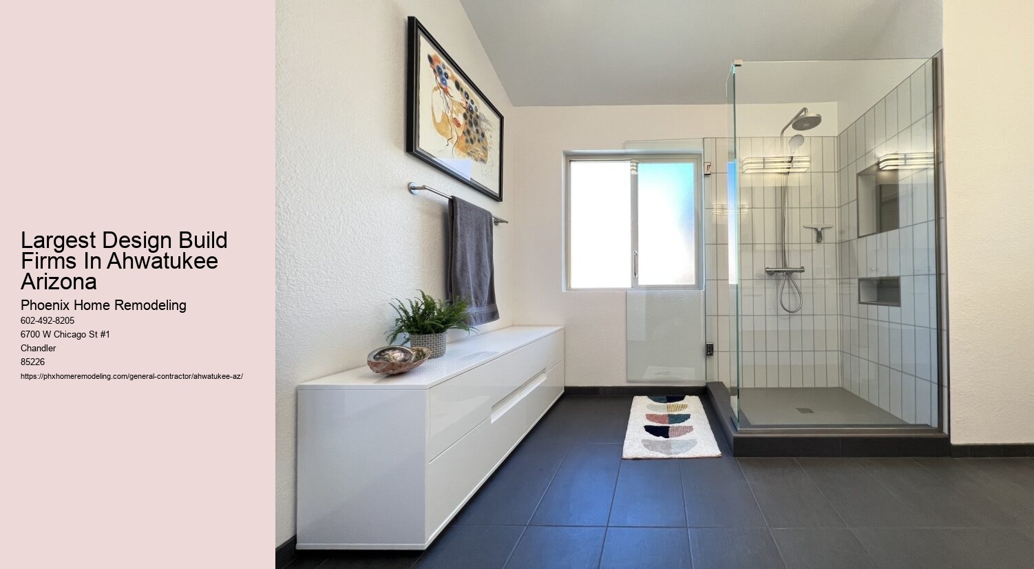 Largest Design Build Firms In Ahwatukee Arizona